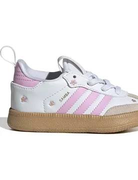 Originals Scarpe Da Ginnastica Per Neonati Samba Quickon Ftwr White / Bliss Lilac / Alumina EU 20 - Adidas - FashionsVida