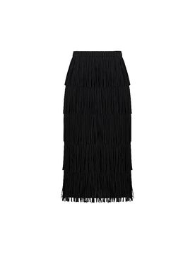 Joseph Ribkoff Midi falda negro S