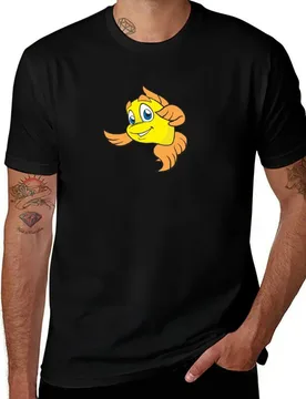 Freddi Fish (Humongous Entertainment Game) T-Shirt Fashion Simple Casual Tee Shirt - Aliexpress - FashionsVida