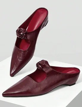 Zapatos de mujer de moda versátiles para el transporte, con tacón de cuña y tacón grueso. Zapatos de mujer con punta puntiaguda y aumento de altur - Shein - FashionsVida