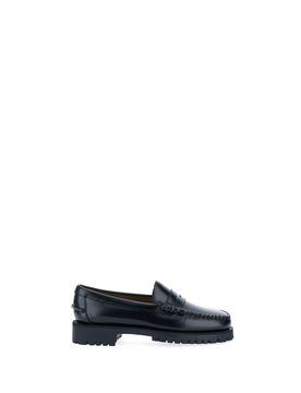 Mocassino in pelle NERO 9