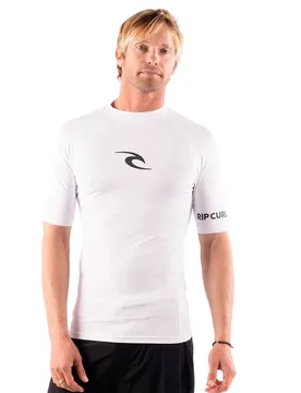 Rash Guard Manches Courtes Amazon Tight Fit White M - Rip curl - FashionsVida