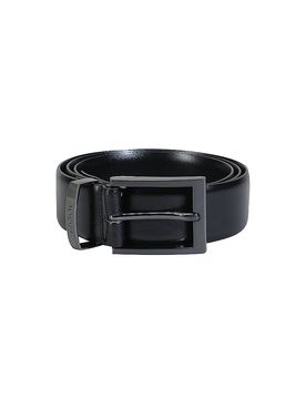 Joop Cinturón de cuero negro 105