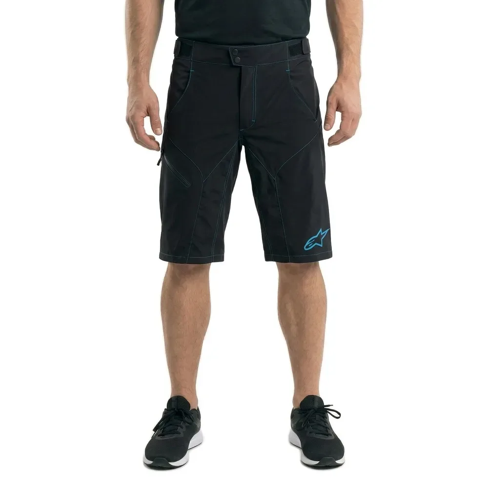 Bicycle Pantaloni Corti Outrider Wp Black - Alpinestars - FashionsVida