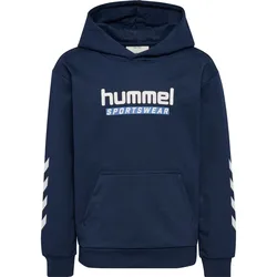 Jr Logo Kinder Kapuzensweater, blau 22-28