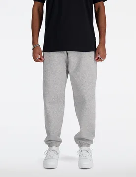 Sport Essentials Herren Hosen - Grau - Größe XXL - Baumwoll-Jersey Grey XXL - New Balance - FashionsVida
