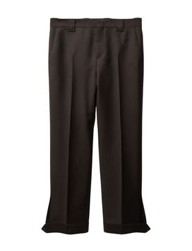 Wool-Mohair Regular Formal Pants