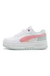 Sneakers bianche con dettagli rosa e azzurri platform Rebound Space Belle Jr 38