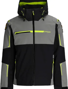 Warme Skijacke aus Primaloft® Titan Jacket Black für Herren Größe M schwarz - Spyder - FashionsVida