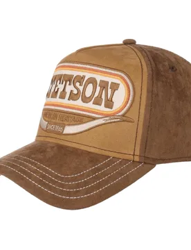 Buffalo Horn Cap by - brown - Size: One Size - Stetson - FashionsVida
