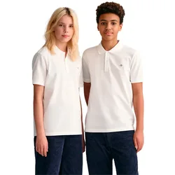 Camicia A Maniche Corte 902553 White 12-14 Anni