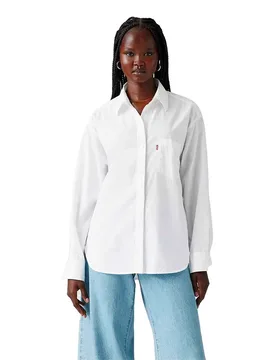 Camicia A Maniche Lunghe Harlie New Bright White L - Levi´s ® - FashionsVida