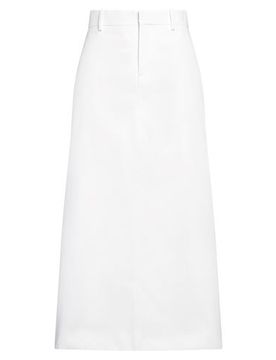 Falda midi Mujer Blanco 34 Mujer