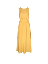 ECOALF Midikleid gelb S damen