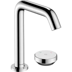 Grifo monomando para lavabo de 2 agujeros con vaciador y StartCool Tecturis S