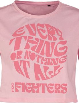 T-Shirt - Circle Text - XS bis XL - für Damen - Größe XL - pink - Lizenziertes Merchandise! - Frauen - female