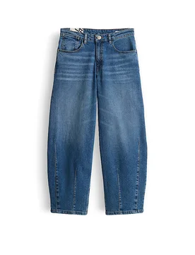 Jeans Balloon Fit LISSIE BOLD blu 44/L28 - Opus - FashionsVida