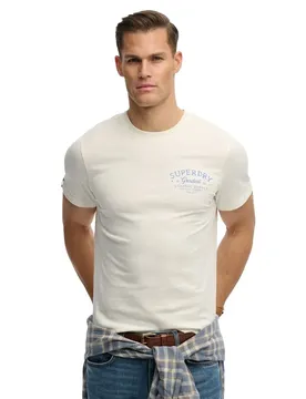 T-shirt à Manches Courtes Lo-fi Dockside Off White XL
