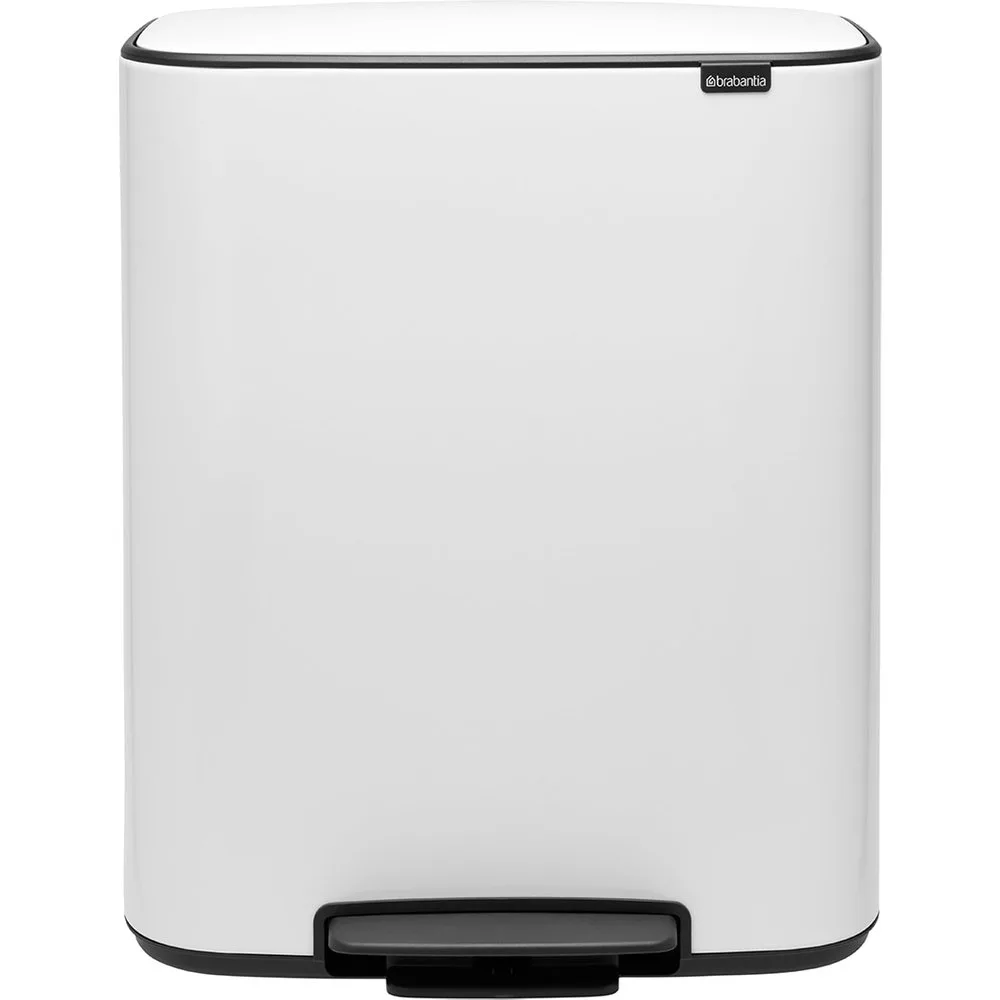 Cubo de basura con pedal para reciclar BO 2x30 L - Brabantia - FashionsVida