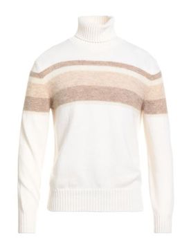 Rollkragenpullover Herren Elfenbein 46 Herren