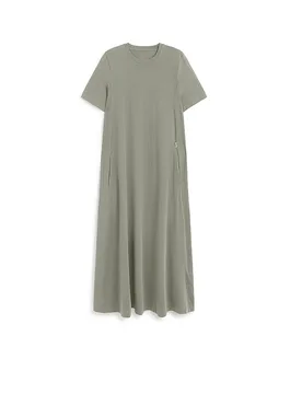 Ecoalf Midikleid ELETTRA vert M - Ecoalf - FashionsVida