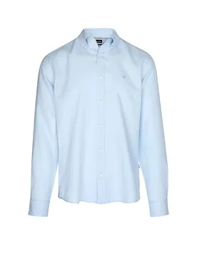 Leinenhemd H-LIAM hellblau L herren - BOSS - FashionsVida