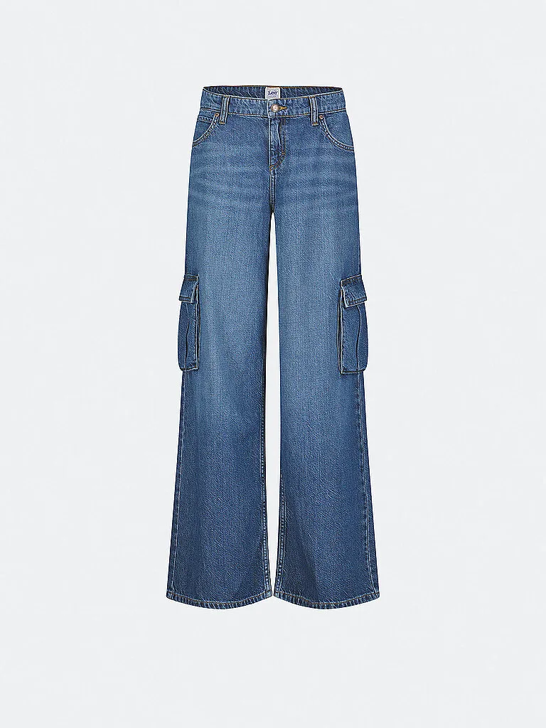 Jeans Wide Leg blau 29/L31 damen - Lee - FashionsVida