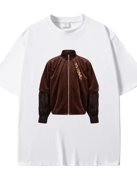 Rapper Milo J Funny Coat Graphic T-shirt Men Women Hip Hop Fashion Trend T Shirt Men's Casual Cotton Vintage T-shirts Streetwear - Aliexpress - FashionsVida