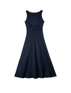 Maxikleid dunkelblau 36 damen