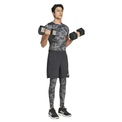T-shirt à Manches Courtes Tech-fit Aop Black XL