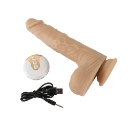 Stoßvibrator Natural Thrusting Vibe beige