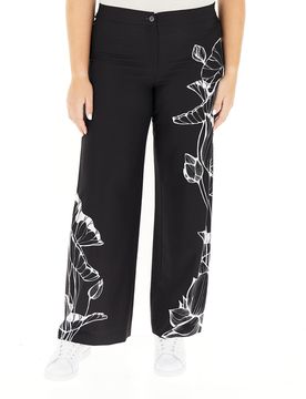 Pantalone con stampa NERO 39