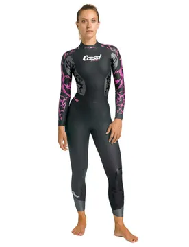 Muta Subacquea Da Donna Kuwae Back Zip 2-3- Mm