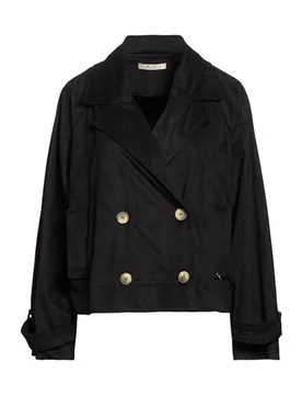 Sobretodo y gabardina Mujer Negro M,S Mujer - No-Nà - FashionsVida