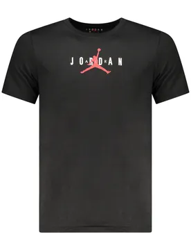 Jungen Kurzarm-T-Shirt Schwarz 95B922_NE023