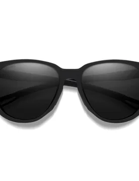 Unisex Sport Matte Black ChromaPop Polarized Black Seeker Sunglasses - Black - Size: One Size - SMITH - FashionsVida