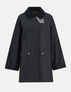 Barbour Wachsjacke Wren Schwarz 38 - Barbour - FashionsVida