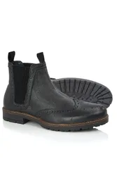 Albion Mens Leather Chelsea Boots