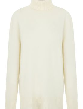 Totême Ribbed Cashmere Turtleneck Sweater