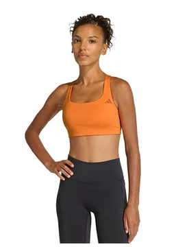 Soutien-gorge De Sport à Impact Moyen Optime Workout Pure Orange XS - Adidas - FashionsVida