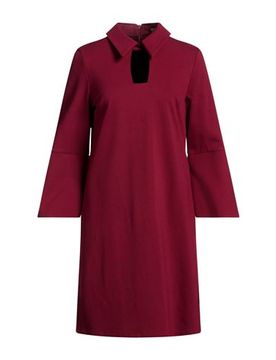 Minivestido Mujer Burdeos 36,38,40,42 Mujer