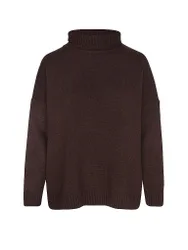 Rollkragenpullover BORGIA marrone XL