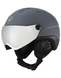 Casque de ski/snowboard à visière - Fit Visor Impacts Photoch Grey en Matières Recyclées - Taille S/M - Gris
