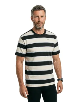 Maglietta A Maniche Corte D30755-e90 Dark Black / Whitebait S - G-Star - FashionsVida