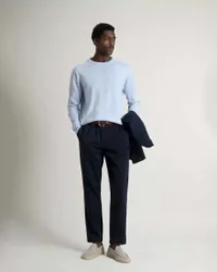 Maglia azzurra girocollo in puro cotone