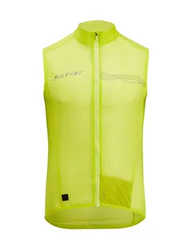 Silvini Gilet Tenno Lime / Cloud