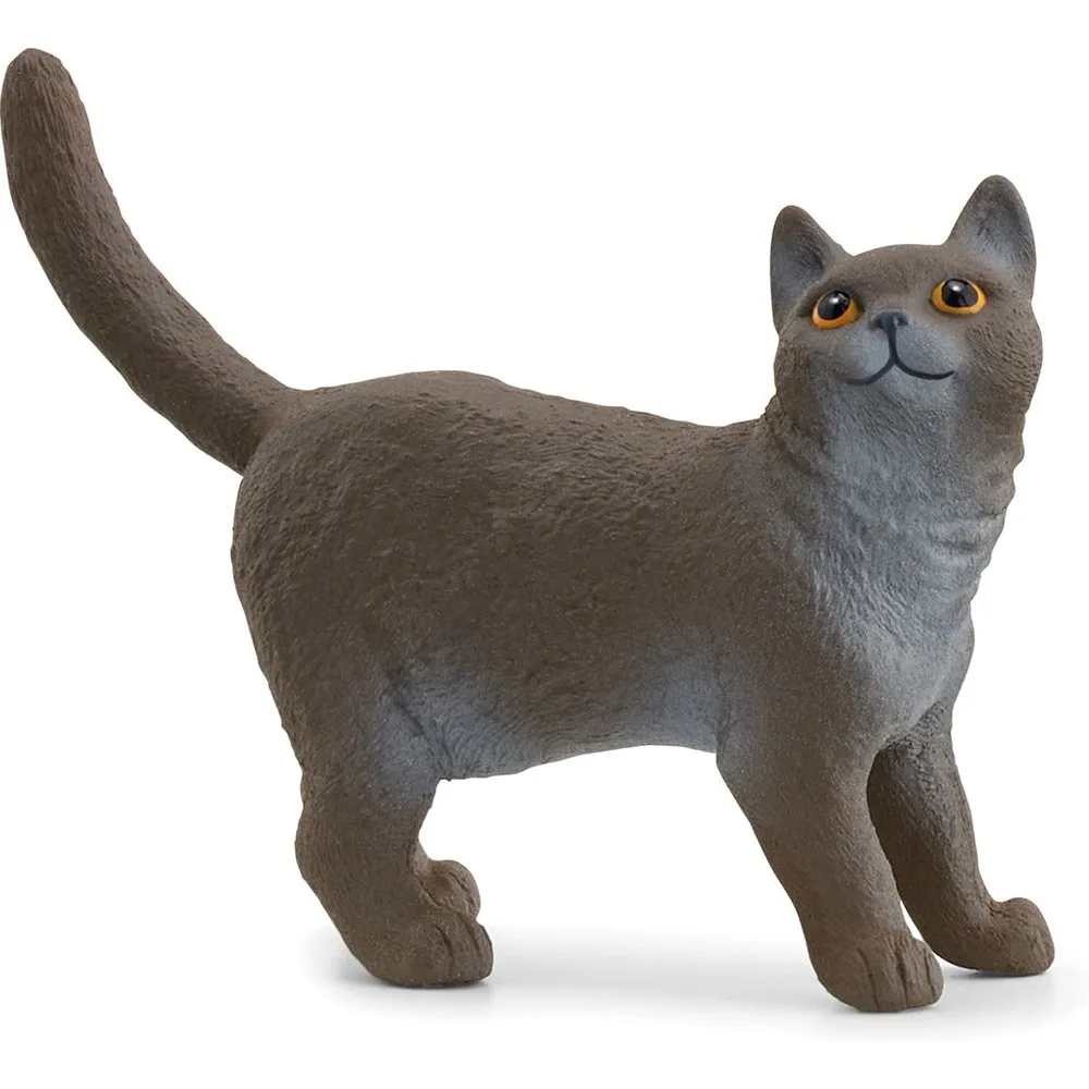 Muñeco Gato británico de pelo corto - Schleich - FashionsVida