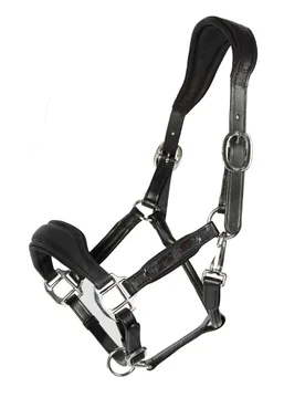 Hans Melzer Halfter RADOLFZELL schwarz/silber Cob - Hans Melzer Horse Equipment - FashionsVida