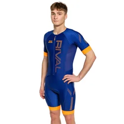 Trisuit A Maniche Corte Rival Sty Navy 2XL