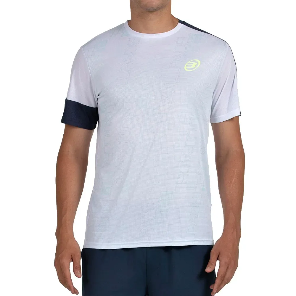 Leido Short Sleeve T-shirt White S - Bullpadel - FashionsVida